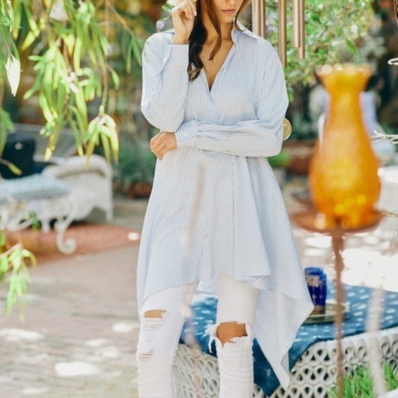 Pinstriped Top - Picture 4 of 7